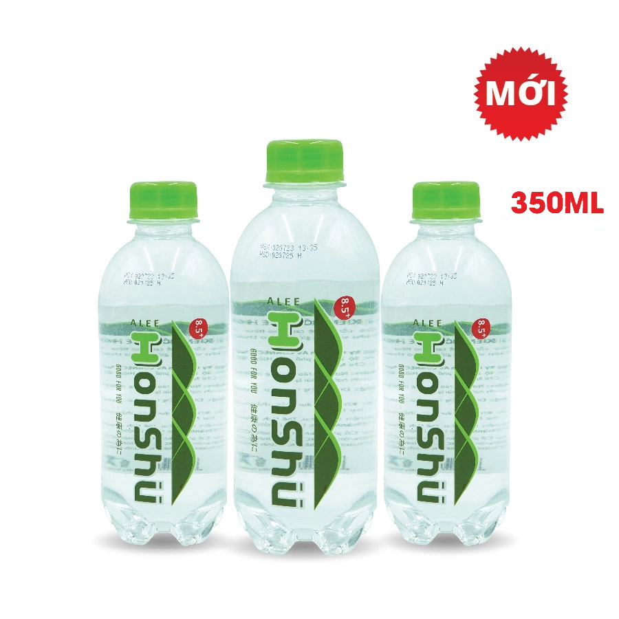 Nước uống kiềm hoá chai 350ml